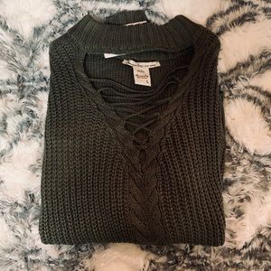 Army Green Sweater